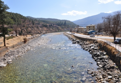 BHUTAN - Punakha River