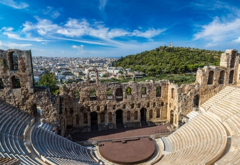 silversea-mediterranean-cruise-athens-ancient-theater-greece