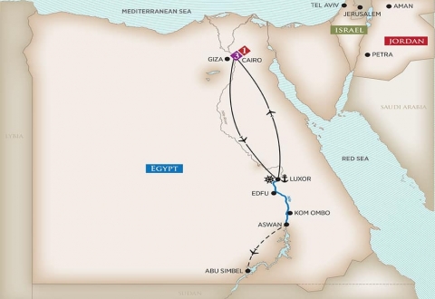 AMA Waterway- Nile River - Routing