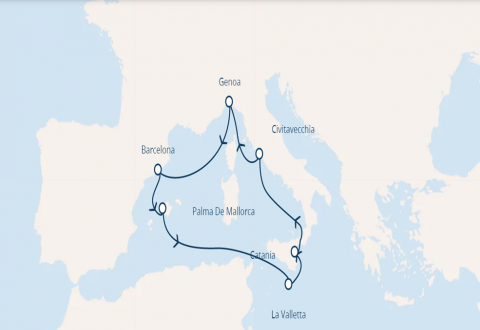 COSTA - 7 Days Midterrence - Routing