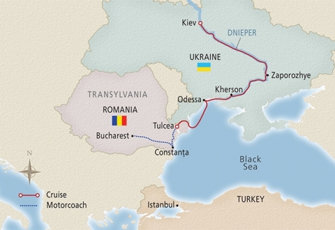 Viking _Kiev_the_Black_Sea_Bucharest- Routing